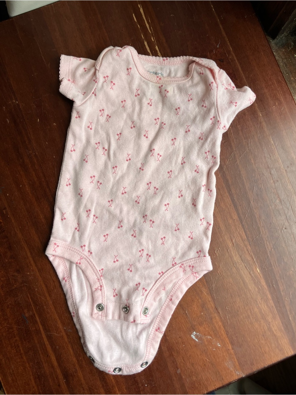 5 for $5 Cherry Onesie